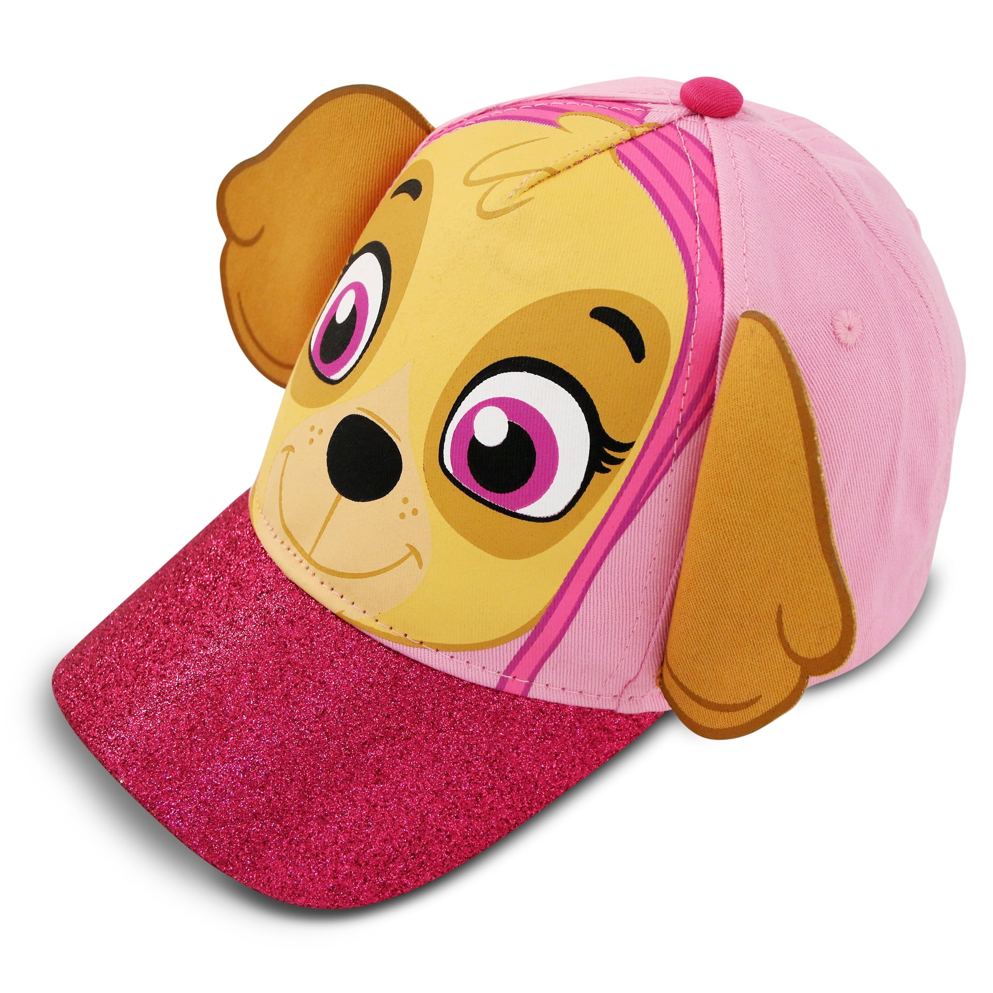 BNWT Brand New Official Paw Patrol Pink Bobble Hat Soft Warm Lining 3 4-8 Years 