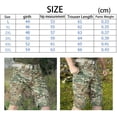 thumbnail image 6 of Segolike Cargo Pants Breathable Comfortable Men's Cropped Pants for Beach Summer Men XL, 6 of 7