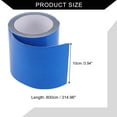 thumbnail image 4 of Cinta de reparación de lona Unique Bargains Weatherstrip para camiones RV y automóviles PE 3.94"x26.25ft Azul, 4 of 6
