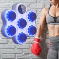 thumbnail image 1 of Máquina de boxeo musical, objetivo de pared electrónico, bolsa de arena montada en la pared, almohadilla de entrenamiento, almohadilla de perforación Guantes para adultos y niños., 1 of 8