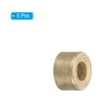 thumbnail image 3 of M4 Brass Spacers, 5 Pcs Metal Spacer Brass 4mm ID x 8mm OD x 5mm L Brass Spacers Standoff for 5/32 Inch or M4 Screw, 3 of 5