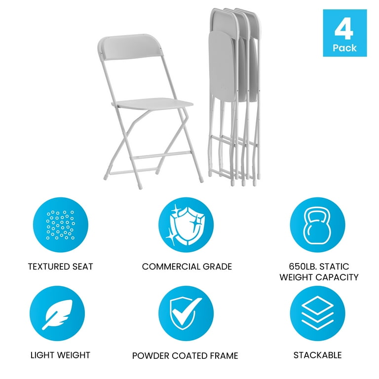 Plastic folding chairs walmart outlet