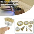 thumbnail image 2 of 8Pcs Rust Sanding Wire Cup/Wheel Brush Set For Drill Steel Brass Metal Cleaning, 2 of 11