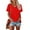 Red, variant on SHITINN Womens Basic Tops Womens T Shirts Short Sleeve V Neck Tops with Pockets Summer Fashion Trendy Soft Casual C Short Sleeve Tunic Tops for Women Womens Summer T Shirts
