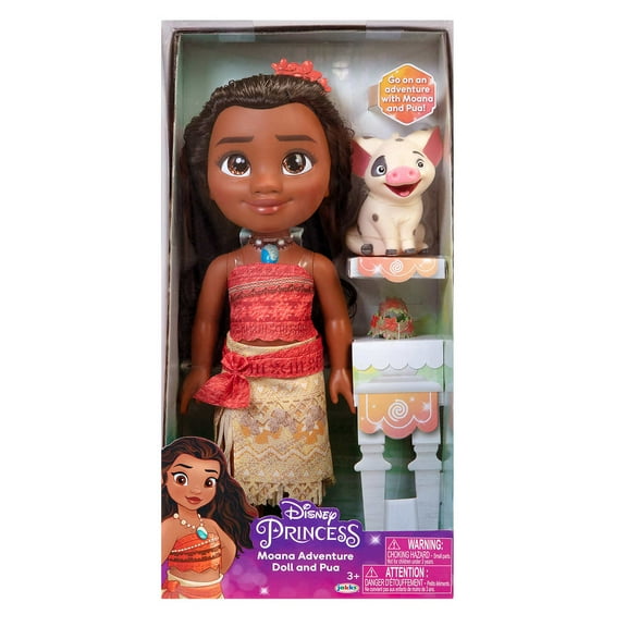 GENIUNE Disney Princess Moana Doll Tea Time for 2 Toddler Set
