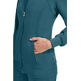 thumbnail image 4 of Infinity Cherokee Zip Front Scrub Jackets for Women, 4-Way Stretch Fabric, 2391A, 4 of 9