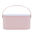 thumbnail image 2 of Multifunctional Travel Makeup Case Portable Cosmetic Storage Box Makeup Carrying Case with LED Light Mirror for Home Outdoor Travel, 2 of 9