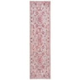 thumbnail image 5 of SAFAVIEH Valencia Briar Traditional Polyester Runner Rug, Fuchsia/Multi, 2'3" x 6', 5 of 8