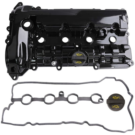 MITZONE Upgrade Aluminum Valve Covers Compatible with Mazda 3 6 Mazda CX5 2.5L L4 2014-2020 Replace PY0110210A