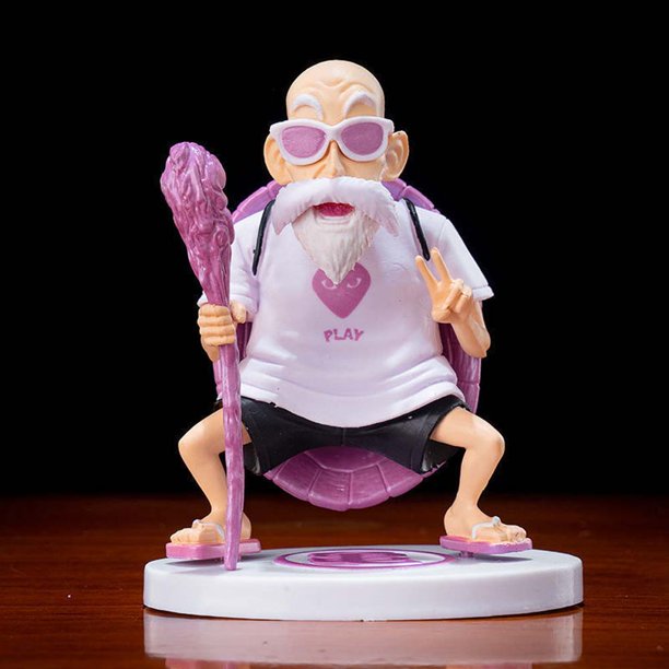 QUENTIN1 Juguetes Regalos esfera del dragón Estatua Juguete de estatuilla Figura de acción Roshi Figuras de acción Anime japonés DBZ Miniaturas Son Goku Figura modelo juguetes/Multicolor