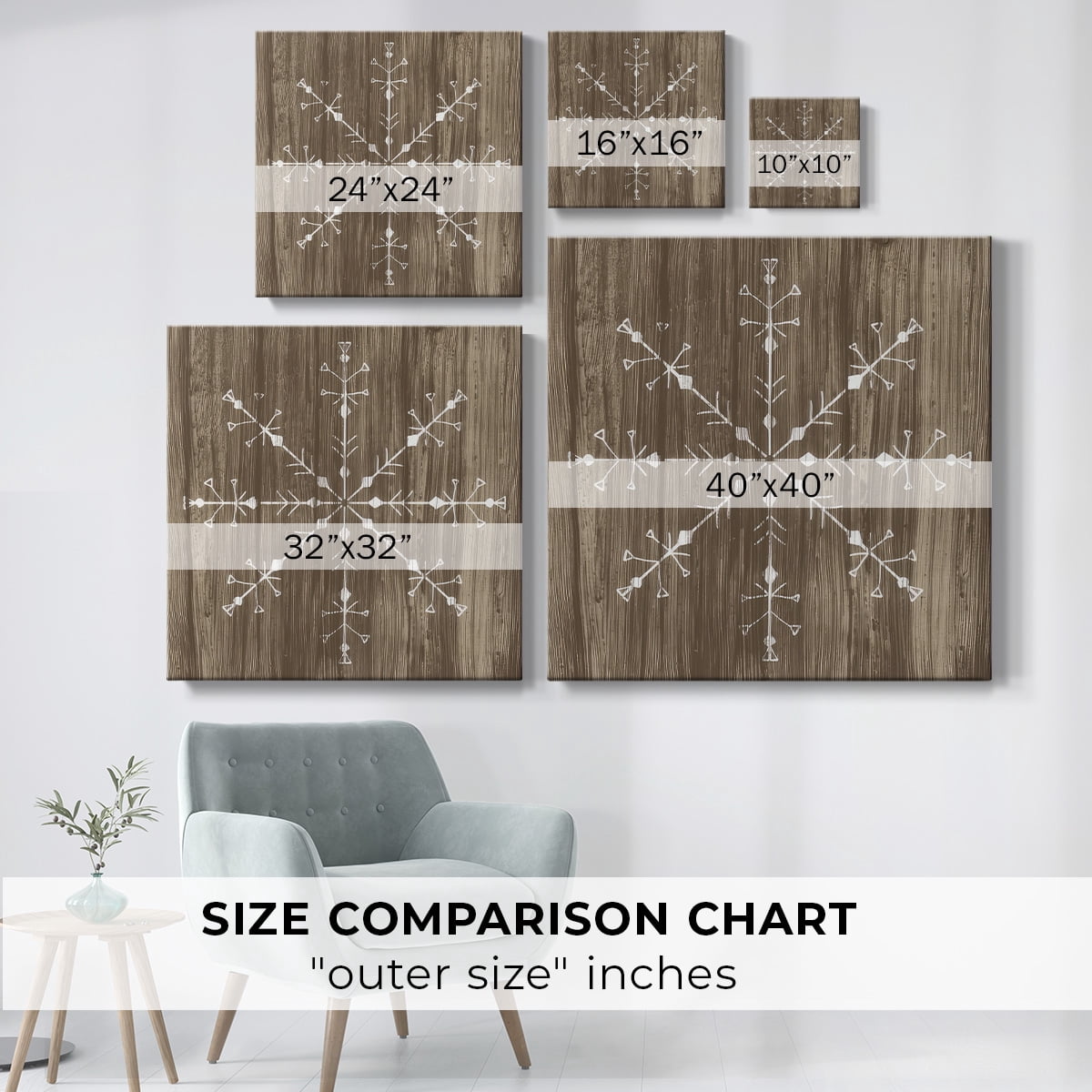 Barnwood Wonderland V- Gallery Wrapped Canvas