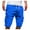 Blue, variant on cllios Mens Cargo Shorts Big and Tall Multi Pockets Shorts Outdoor Work Shorts Comfortable Travel Cargo Shorts