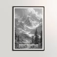 thumbnail image 3 of ELNEIT - Rocky Mountain National Park Poster, Unframed Matte Paper, S15, 3 of 3