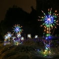 thumbnail image 2 of Fiudx Lámpara Solar de Jardín con Forma de Muñeco de Nieve, Led Multicolor, Diseño de Alambre de Cobre Flexible, Acero Inoxidable Resistente a La Intemperie, Decoración para Exteriores, Iluminación p, 2 of 7