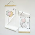 thumbnail image 6 of Baby Growth Height Chart, Hanging Ruler Wall Decals for Kids Boys Girls, No Odor Cloth and Wood Removable Measure Wall Ruler for Children, 6 of 8