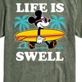 thumbnail image 3 of Mickey & Friends - Life Is Swell - Men's Short Sleeve Graphic T-Shirt, 3 of 5