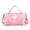 Pink, variant on Mini Dance Ballet Tutu Bag, Small Duffle Bag for Girls, Lace Design with Zipper & Adjustable Straps, Ideal Gift for Girls