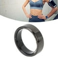 thumbnail image 1 of Bague Intelligente Portable, Charge Magnétique en Acier Inoxydable IP68 Résistant à l'Eau Tracker D\'entraînement Physique Anneau 3 Modes d'Exercice Compteur de Pas pour Courir 17.3mm / 0.68 Po, 18.1mm / 0.71 Po, 18.9mm, 1 of 7