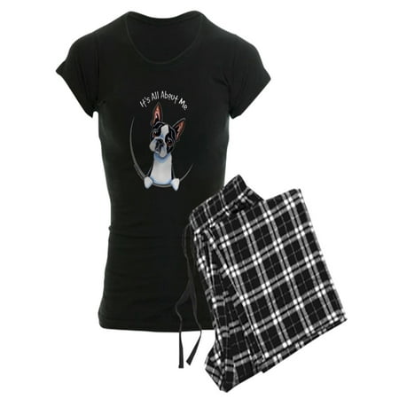 

CafePress - Boston Terrier IAAM Full - Women s Dark Pajamas