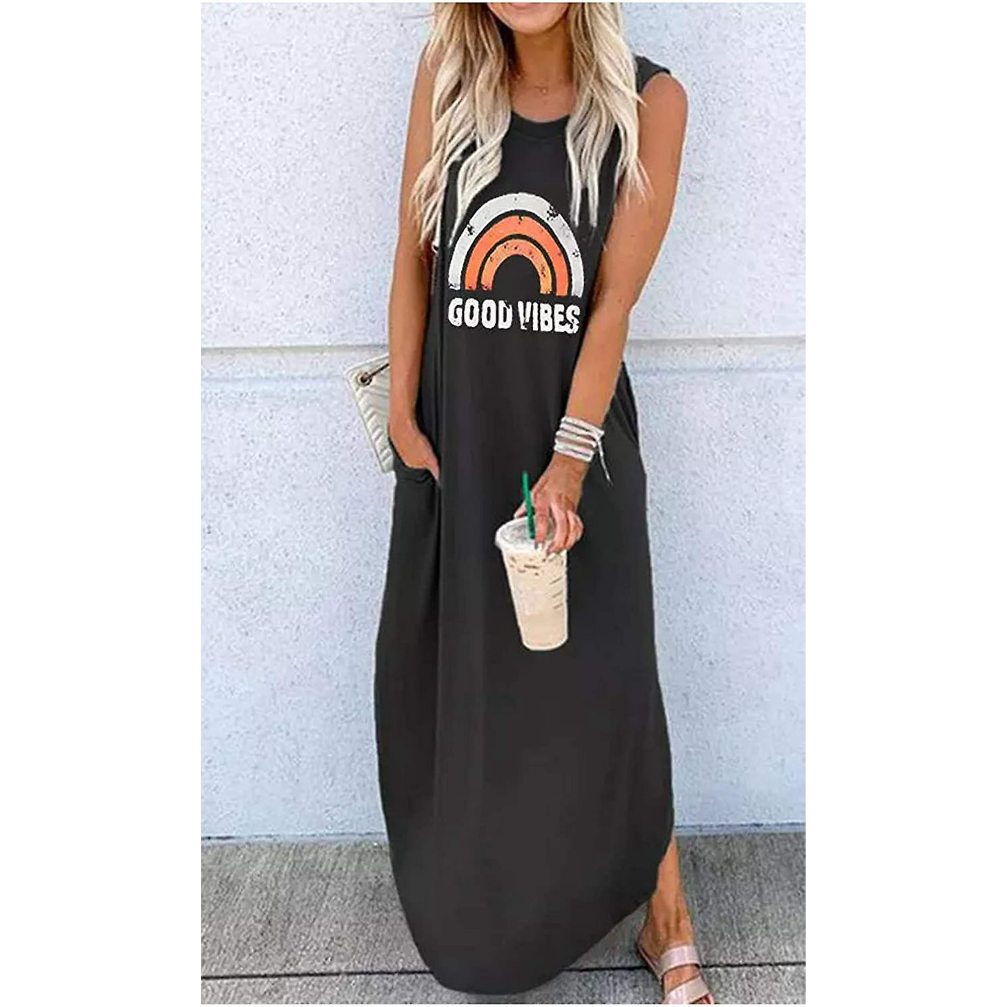 Casual tank dress deals