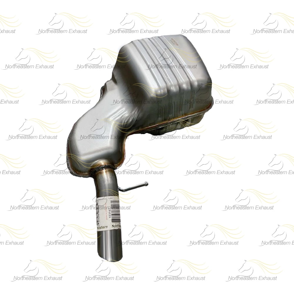 Northeastern Exhaust Resonator Pipe & Muffler Fits 2001-2009 Volvo S60 Turbo - Direct Fit | Stainless Steel