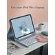 thumbnail image 5 of Funda con teclado YeeHi para iPad 6 iPad 5 Air 2 Pro 9.7 con ratón, 5 of 6
