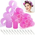 thumbnail image 4 of Ettsollp 49Pcs/Set Hair Roller with Hair Clips Comb 4 Sizes Long Medium Short Hair Bangs Curler DIY Women No Heat Hair Styling Curling Tools Birthday Gift, 4 of 8
