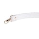 thumbnail image 5 of Bolso de mano de cuero genuino, bolso de hombro, correa ajustable, asa, accesorios para bolsos Blanco, 5 of 7