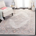 thumbnail image 2 of SAFAVIEH Shivan Quinlan Traditional Area Rug, Grey/Rose, 5'3" x 7'6", 2 of 11