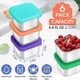 thumbnail image 2 of 6oz Stainless Steel Food Storage Containers, 304 Metal Sauce Box for Snacks, 2 of 5