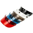 thumbnail image 4 of Visière Universelle à 3 Boutons-Pression, Pare-Vent Relevable pour Casque de Moto à Face Ouverte, 4 of 7