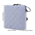 thumbnail image 3 of Toddler Dining Boost Pad Comfortable Cotton Portable Chair Height Increase Pad with Adjustable Strap for Travel Home Gray, 3 of 4