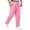 Pink -CB36, variant on Dwellite Sweatpants for Mens Wide Leg Lounge Sweat Pants Drawstring Waist Jogging Pants with Pockets 2026 Dark Gray XL
