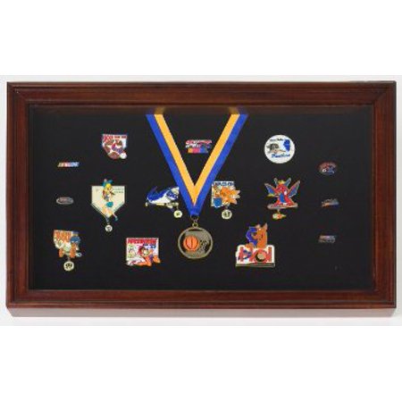 Display Case For Pins Medals Badges Shadow Box Walmart Com