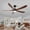 Antique Brown#51, variant on Tower Fan 72 inch Large Ceiling Fans with Lights and Remote, Indoor/Outdoor Black Modern Ceiling Fan for Kitchen Living Room Patio, 6 Speed Reversible Quiet DC Motor, Dual Finish 8 Blades,Box Fan
