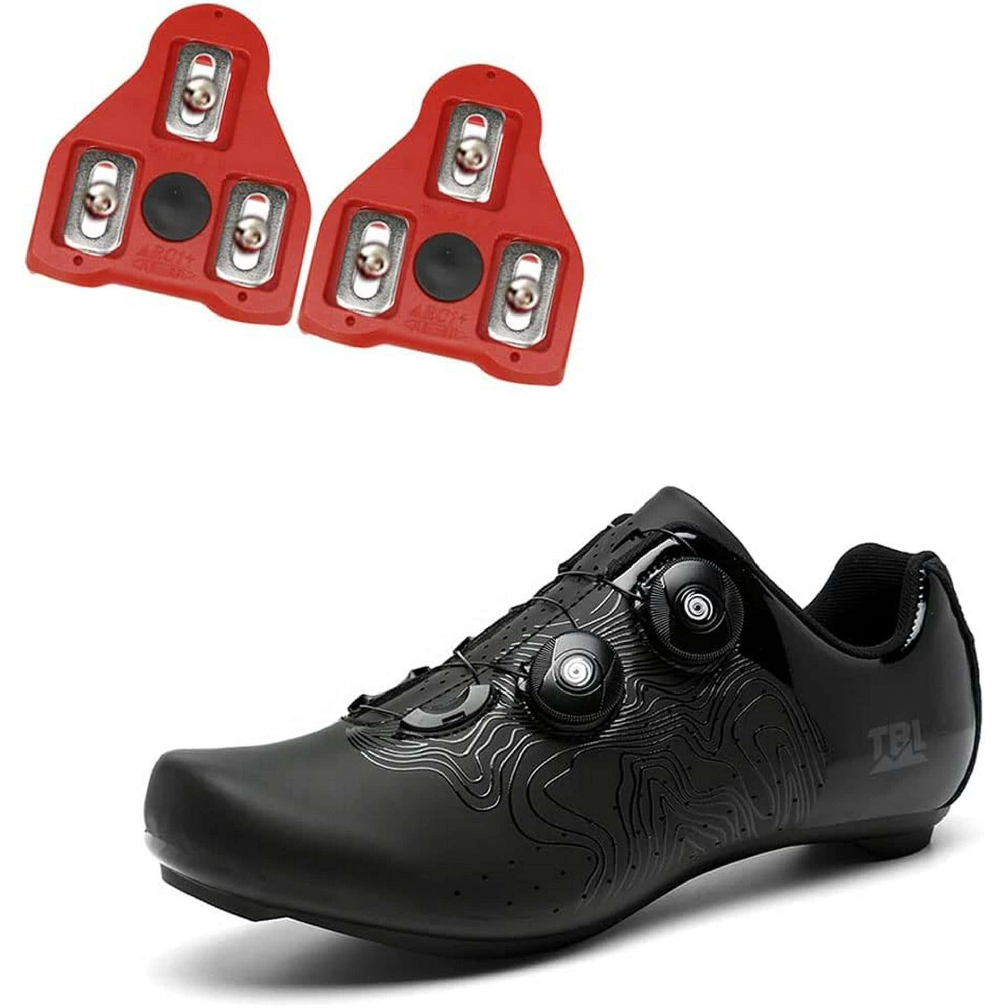GHSDFBB Womens Cycling Shoes with Cleats Set Compatible Peloton