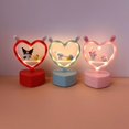thumbnail image 3 of Sanrio Hello Kitty Kuromi My Melody Night Light, luz suave, Anime, dormitorio, mesita de noche, luces LED, decoración de habitación, juguete para niños, regalo de Navidad, 3 of 4