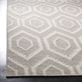 thumbnail image 3 of Safavieh Dhurries Bianca Geometric Area Rug, Gray/Ivory, 6' x 9', 3 of 8