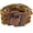 Brown, variant on Multi Layers Beaded Wide Bangle Strand Bracelet for Women