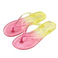 thumbnail image 2 of AXXD Yellow Heeled Sandals for Women Flip Flop Summer Beach Mothers Day, 2 of 6