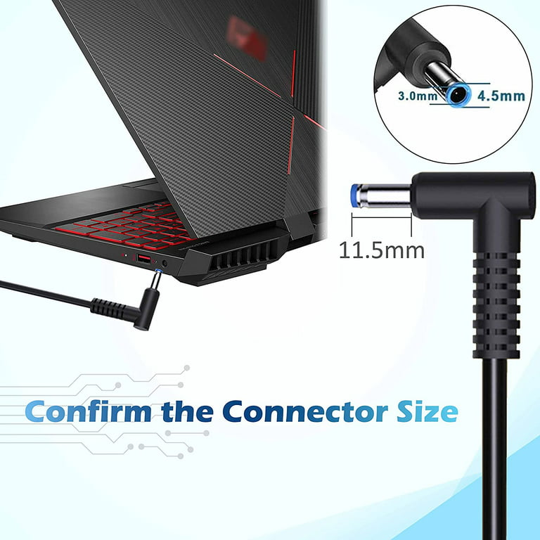 150 W AC Chargeur pour ordinateur portable HP Omen 15 17 Pavilion Gaming 15  17 Zbook 15 G3 G4 G5 G6 ZBook Studio G3 G4 G5 G6 G7 G8 Fury G7 G8 Slim
