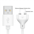 thumbnail image 6 of 4PCS Magnetic USB DC Charger Cable, 0.8m Charging Cord for Massager, Electric Toothbrushes,Kids Watche, Cleanser,4 x USB DC Charger Cable,White, 6 of 9