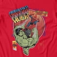 thumbnail image 3 of Marvel Spider-Man Brand New Day Men's Hulk Mayhem In Manhattan T-Shirt (Red, S-XXXL), 3 of 4