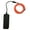 Orange, variant on Dengmore Gift 5M Flexible LED Light EL Wire String Strip Rope Glow Decor Neon Lamp USB Controlle Orange