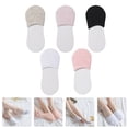 thumbnail image 2 of Socks for Shoes Skidproof Half Round Head Socks Socks For Forefoot Toe (Assorted Color), 2 of 8