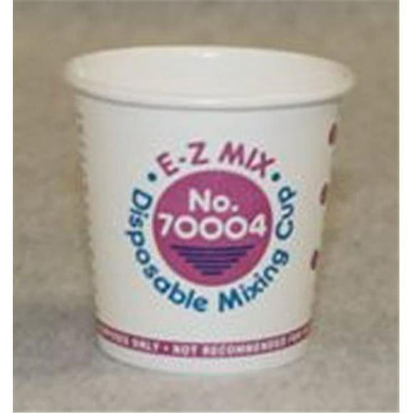 E-Z Mix EMX-70004 0.25-Pint Plastic Mixing Cups- Box Of 400