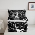 thumbnail image 4 of Set de edredón Erosebridal Tree of Life Sun Moon Gothic King, 4 of 5