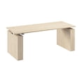 thumbnail image 1 of Stratus 72W x 30D Adjustable Standing Desk in Natural Elm - Engineered Wood, 1 of 8