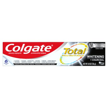 Colgate Total Whitening Kids Toothpaste  Charcoal