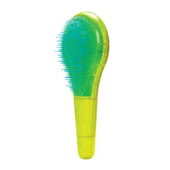 Michel Mercier Professionnel No Tangle Brush for Normal Hair - Detangling Hairbrush with 428 Bristles for Effortless Detangling and Reduced Hair Breakage, Green
